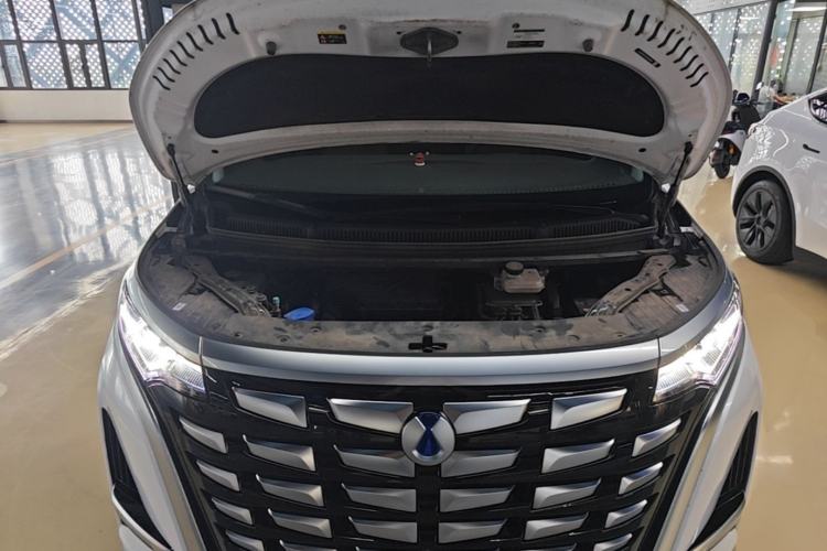 Used Denza D9 2022 DM-i 1040 Prestige Model Engine Bay