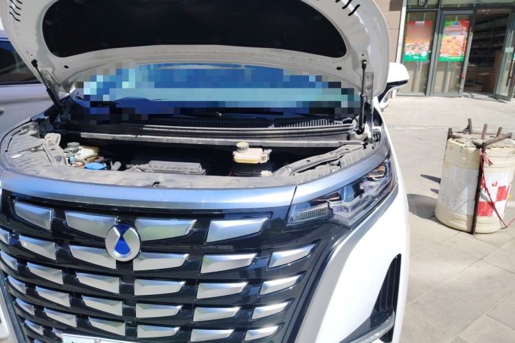 Used Denza D9 2022 DM-i 1040 Prestige Model Engine Bay Left
