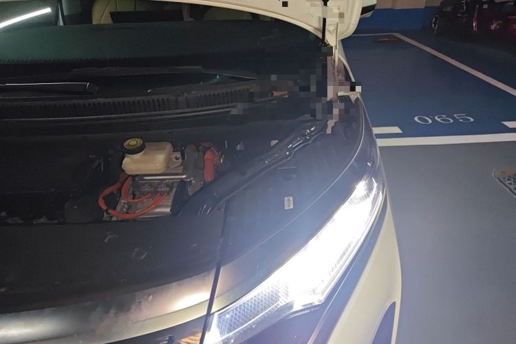 Used Denza D9 2022 DM-i 1040 Prestige Model Engine Bay Left
