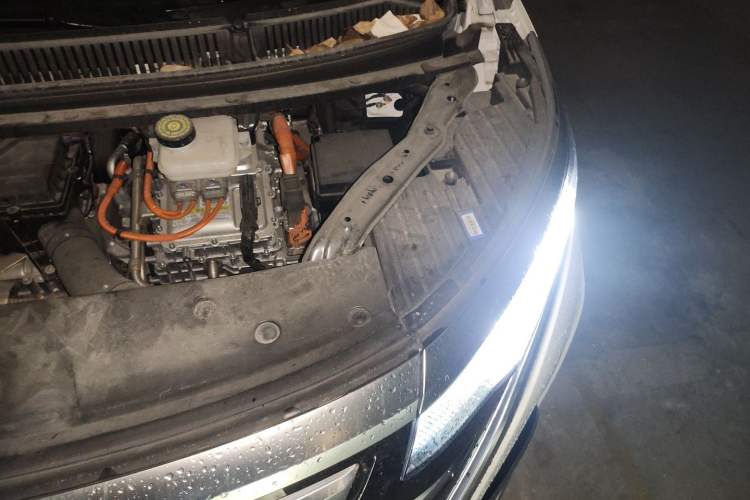 Used Denza D9 2022 DM-i 970 Four-Wheel Drive Flagship Model Engine Bay Left