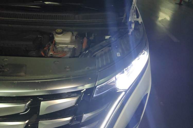 Used Denza D9 2022 DM-i 970 Four-Wheel Drive Flagship Model Engine Bay Left