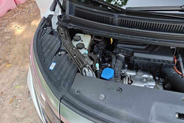 Used Denza D9 2022 DM-i 970 Four-Wheel Drive Prestige Model Engine Bay Right