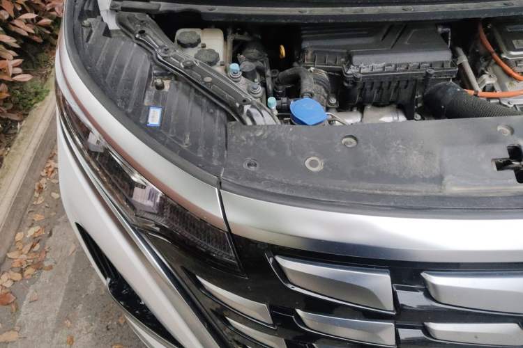 Used Denza D9 2022 DM-i 1040 Prestige Model Engine Bay Right