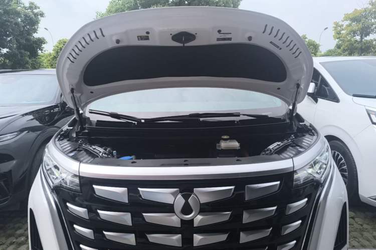 Used Denza D9 2022 DM-i 970 Four-Wheel Drive Flagship Model Engine Bay