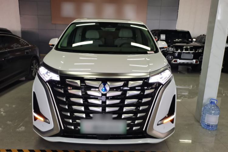 Used Denza D9 2022 DM-i 970 Four-Wheel Drive Flagship Model Front