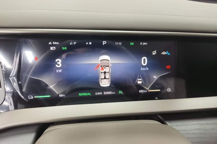 Used Denza D9 2022 DM-i 970 Four-Wheel Drive Flagship Model Instrument Cluster