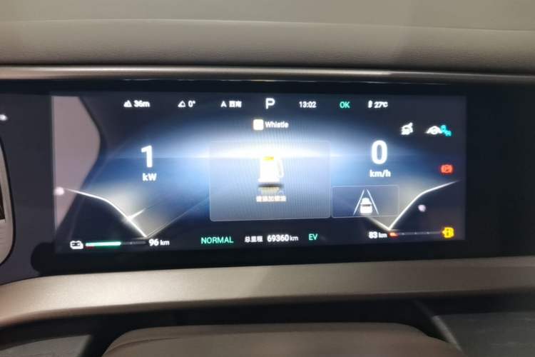 Used Denza D9 2022 DM-i 970 Four-Wheel Drive Flagship Model Instrument Cluster