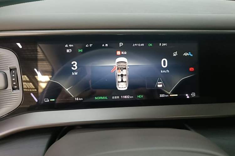Used Denza D9 2022 DM-i 970 Four-Wheel Drive Prestige Model Instrument Cluster