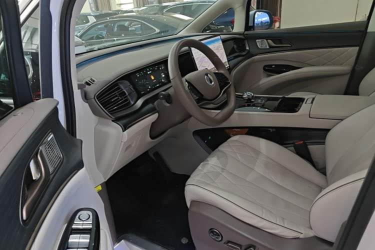 Used Denza D9 2022 DM-i 970 Four-Wheel Drive Flagship Model Left Front Seat