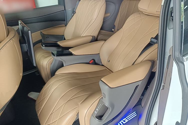 Used Denza D9 2022 DM-i 970 Four-Wheel Drive Flagship Model Left Rear Seat