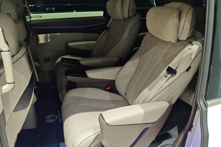 Used Denza D9 2022 DM-i 970 Four-Wheel Drive Flagship Model Left Rear Seat