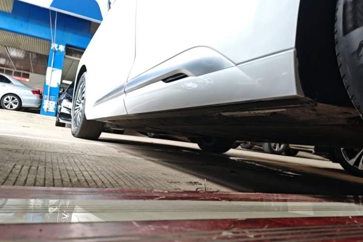 Used Denza D9 2022 DM-i 970 Four-Wheel Drive Flagship Model Left Side Sill