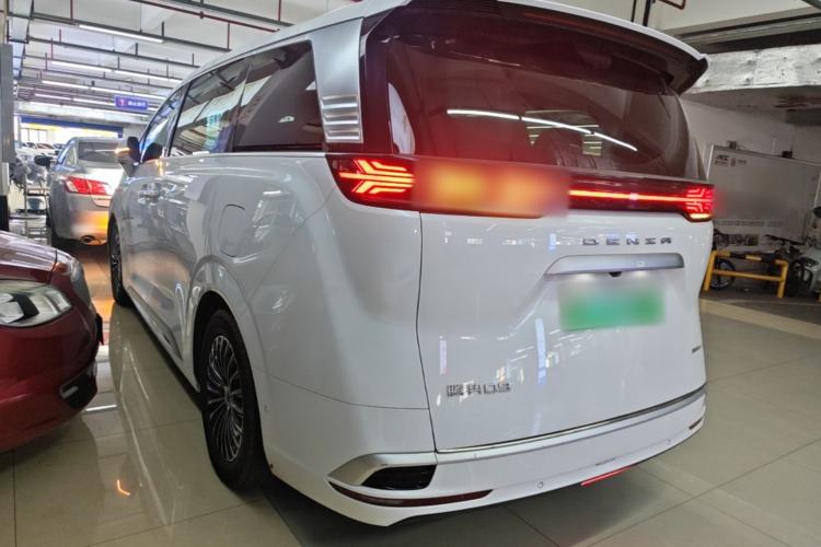 Used Denza D9 2022 DM-i 970 Four-Wheel Drive Flagship Model Rear Left 45 Deg