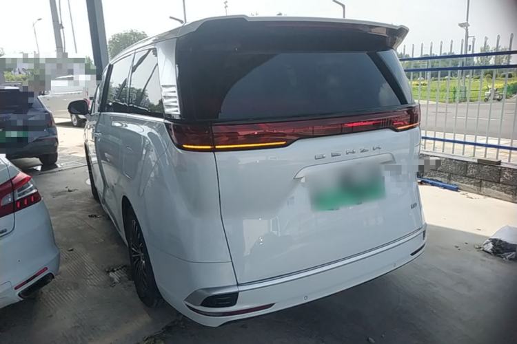 Used Denza D9 2022 DM-i 1040 Prestige Model Rear Left 45 Deg
