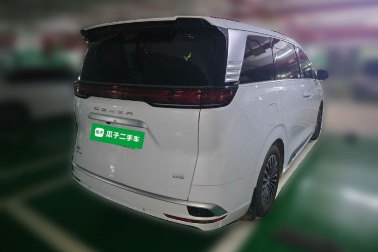 Used Denza D9 2022 DM-i 970 Four-Wheel Drive Flagship Model Rear Right 45 Deg