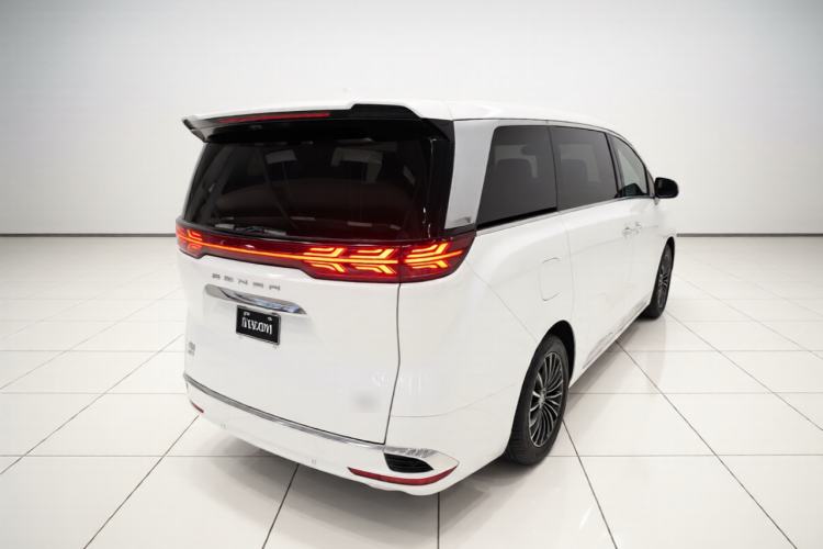 Used Denza D9 2022 DM-i 1040 Prestige Model Rear Right 45 Deg