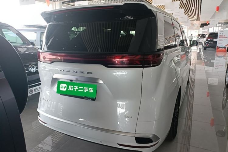 Used Denza D9 2022 DM-i 1040 Prestige Model Rear Right 45 Deg