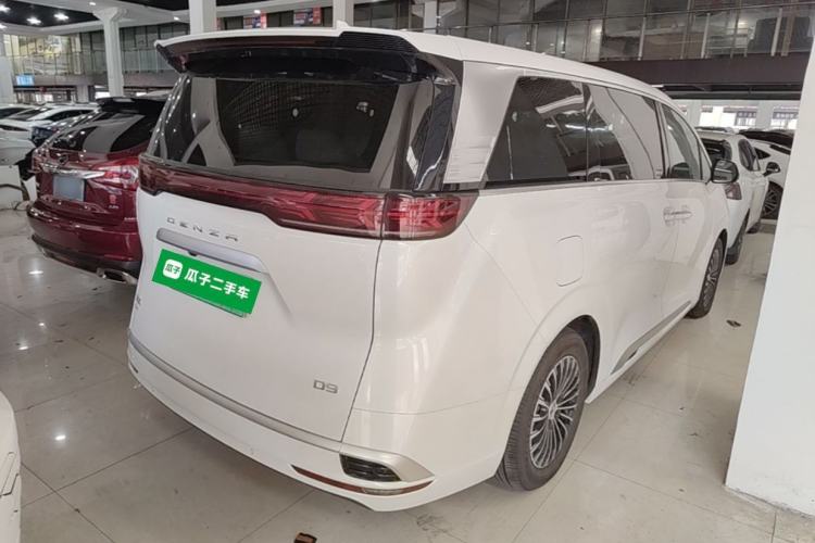 Used Denza D9 2022 DM-i 1040 Prestige Model Rear Right 45 Deg