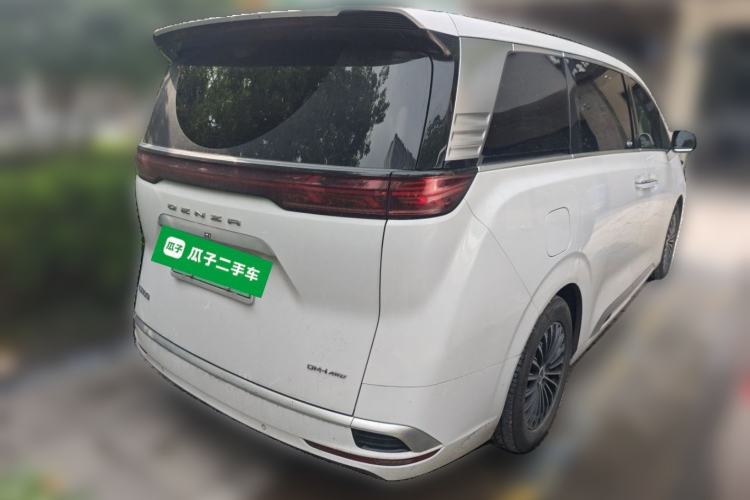 Used Denza D9 2022 DM-i 970 Four-Wheel Drive Prestige Model Rear Right 45 Deg