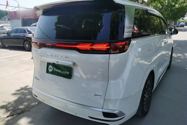 Used Denza D9 2022 DM-i 1040 Prestige Model Rear Right 45 Deg