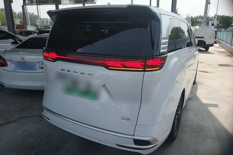 Used Denza D9 2022 DM-i 1040 Prestige Model Rear Right 45 Deg
