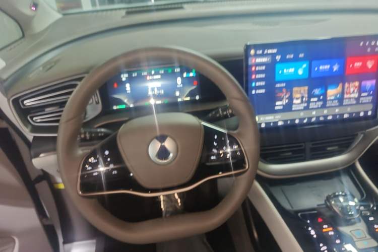 Used Denza D9 2022 DM-i 970 Four-Wheel Drive Flagship Model Steering Wheel