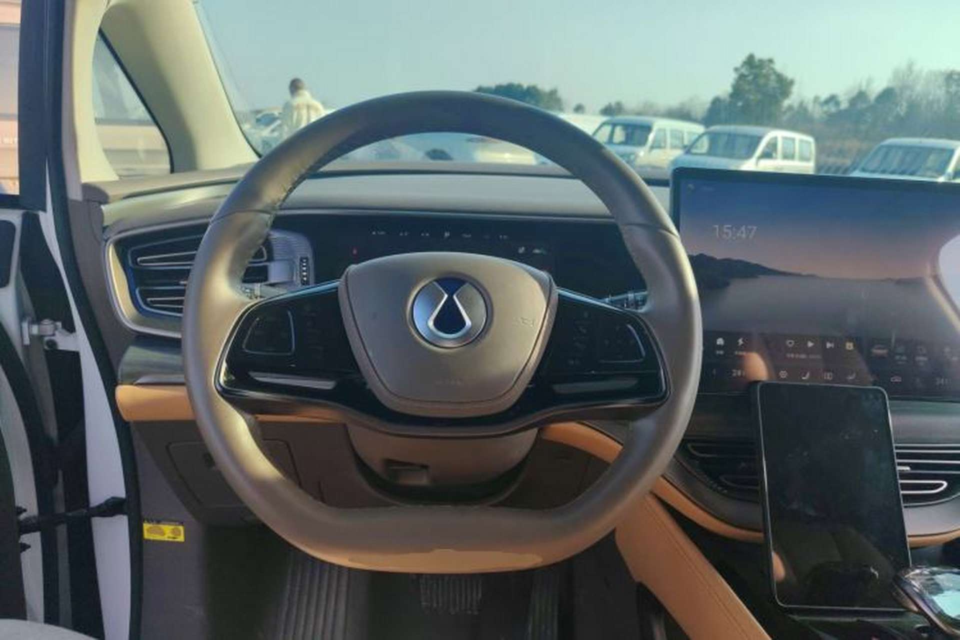 Used Denza D9 2022 DM-i 970 Four-Wheel Drive Prestige Model Steering Wheel
