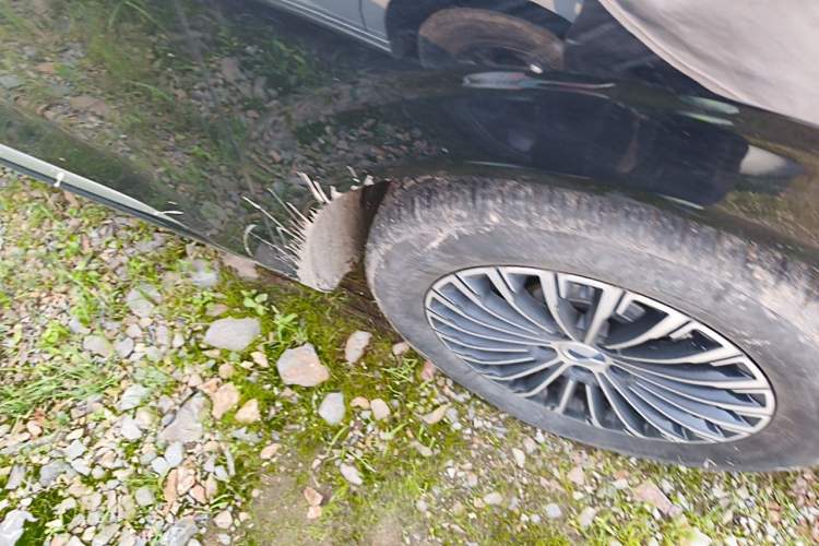Used Denza D9 2023 DM-i 965 Luxury Model Right Front Wheel Hub