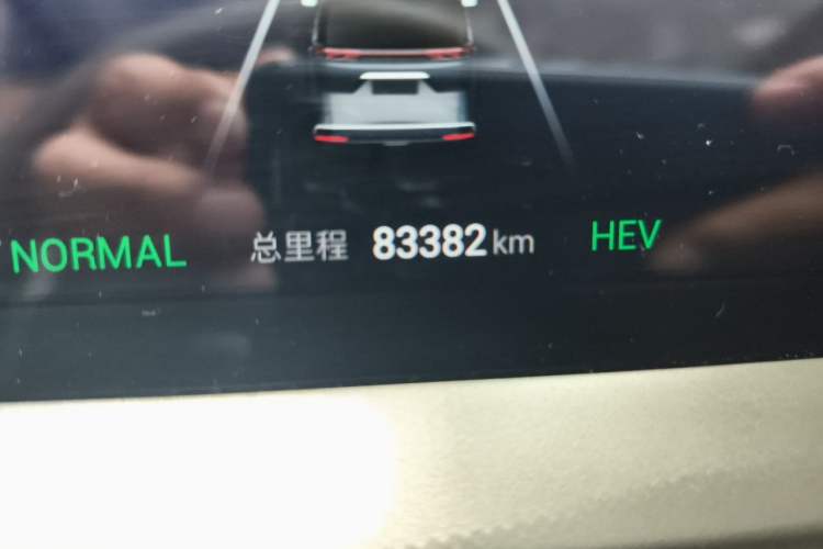 Used Denza D9 2023 DM-i 965 Luxury Model Odometer Close Up