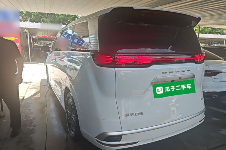 Used Denza D9 2023 DM-i 965 Luxury Model Rear Left 45 Deg