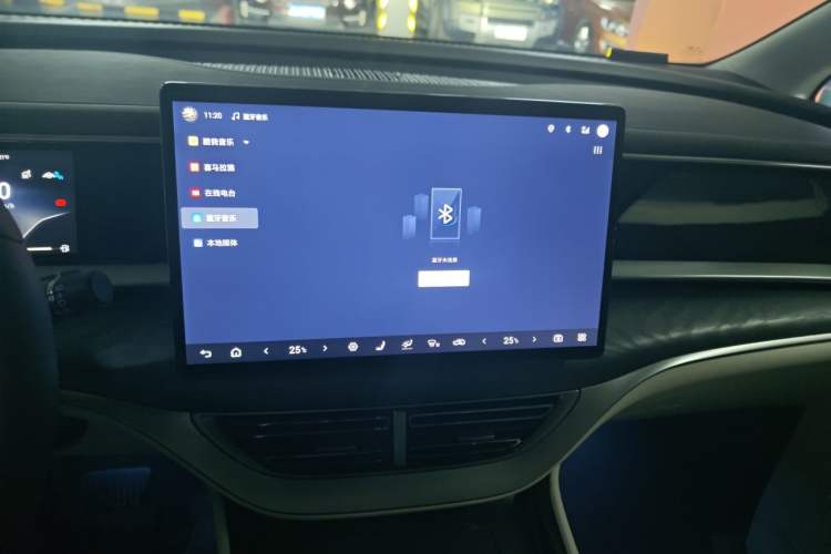 Used Denza D9 2024 DM-i 1050 Luxury Model Audio And AC Panel