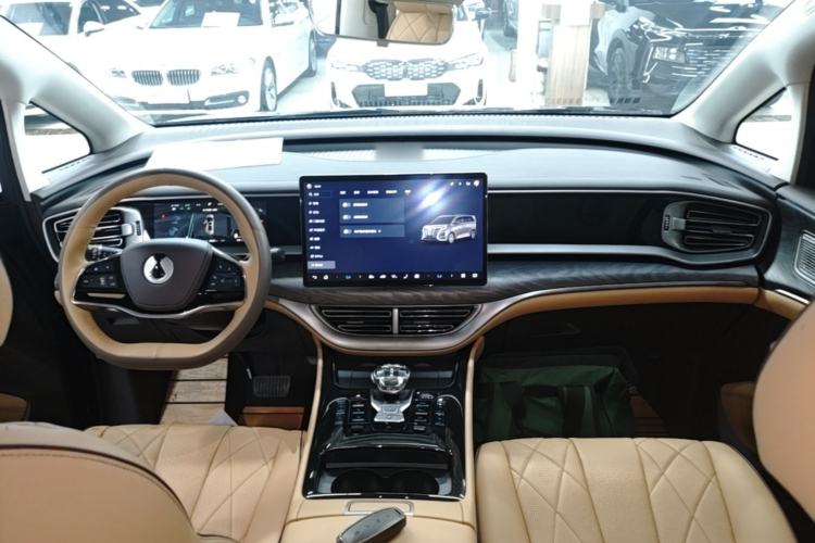 Used Denza D9 2024 DM-i 1050 Luxury Model Center Console