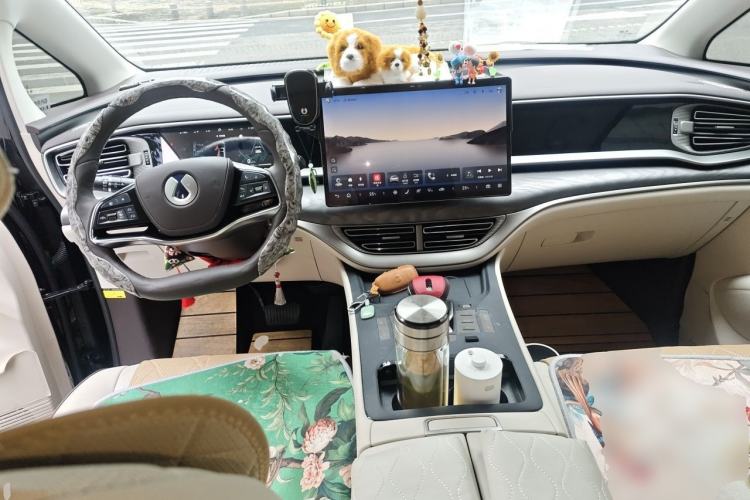 Used Denza D9 2024 DM-i 1050 Luxury Model Center Console