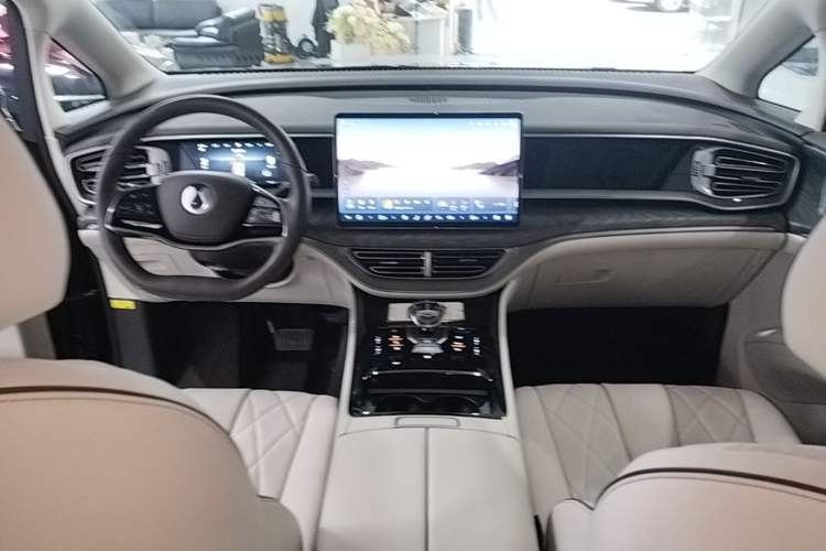 Used Denza D9 2024 DM-i 1050 Luxury Model Center Console