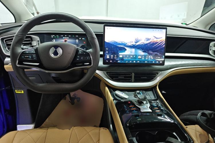 Used Denza D9 2024 DM-i 1050 Luxury Model Center Console