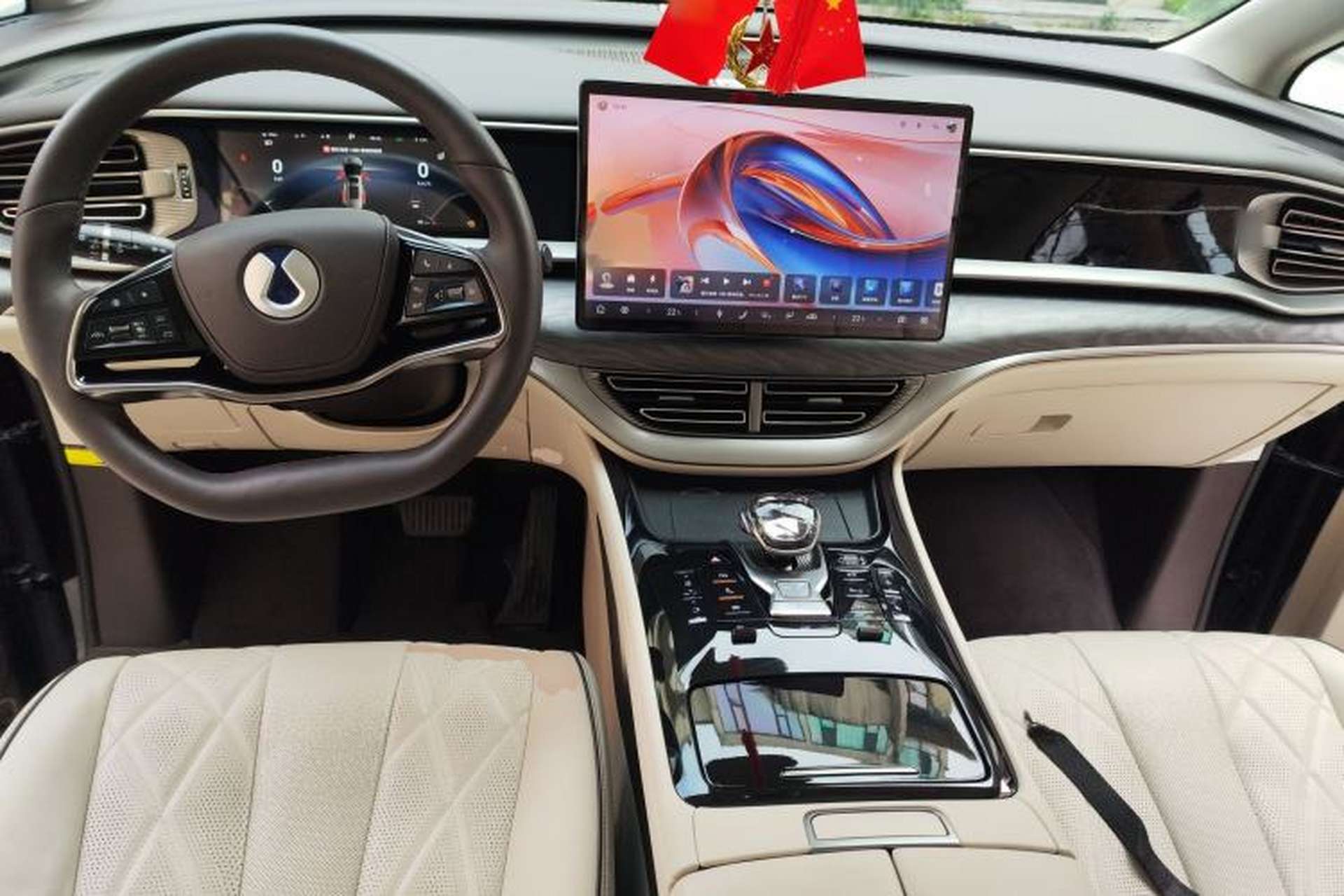 Used Denza D9 2024 DM-i 1050 Luxury Model Center Console