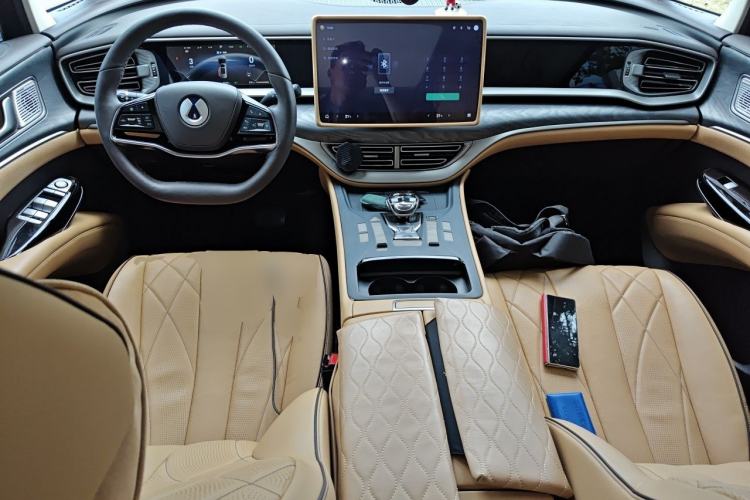 Used Denza D9 2024 DM-i 1050 Luxury Model Center Console