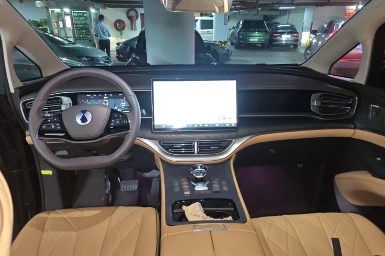 Used Denza D9 2024 DM-i 1050 Luxury Model Center Console