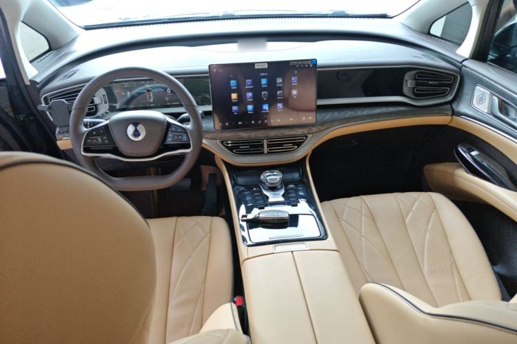 Used Denza D9 2024 DM-i 1050 Luxury Model Center Console