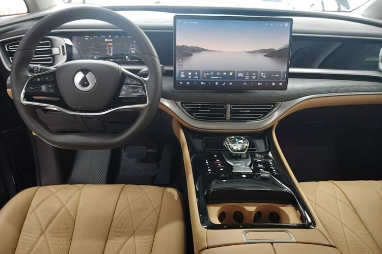 Used Denza D9 2024 DM-i 1050 Luxury Model Center Console