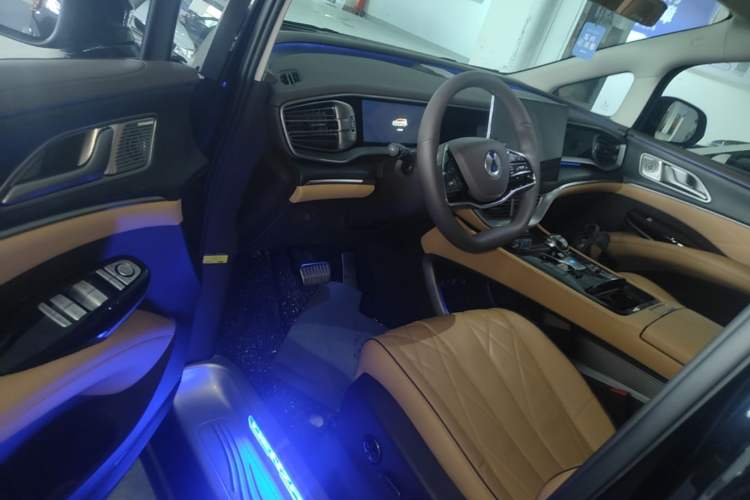 Used Denza D9 2024 DM-i 980 Four-Wheel Drive Prestige Model Driver Seat