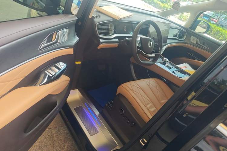 Used Denza D9 2024 DM-i 1050 Luxury Model Driver Seat