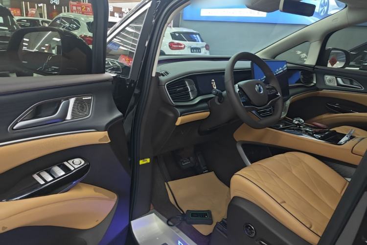 Used Denza D9 2024 DM-i 980 Four-Wheel Drive Prestige Model Driver Seat