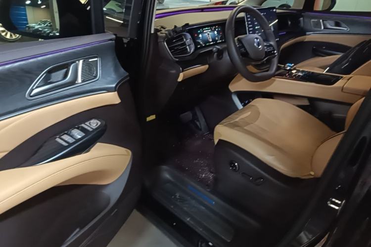 Used Denza D9 2024 DM-i 980 Four-Wheel Drive Prestige Model Driver Seat