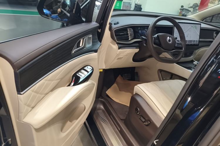 Used Denza D9 2024 DM-i 980 Four-Wheel Drive Prestige Model Driver Seat