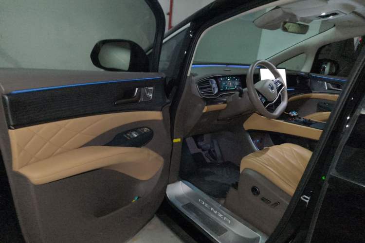 Used Denza D9 2024 EV 600 Four-Wheel-Drive Flagship Model Driver Seat