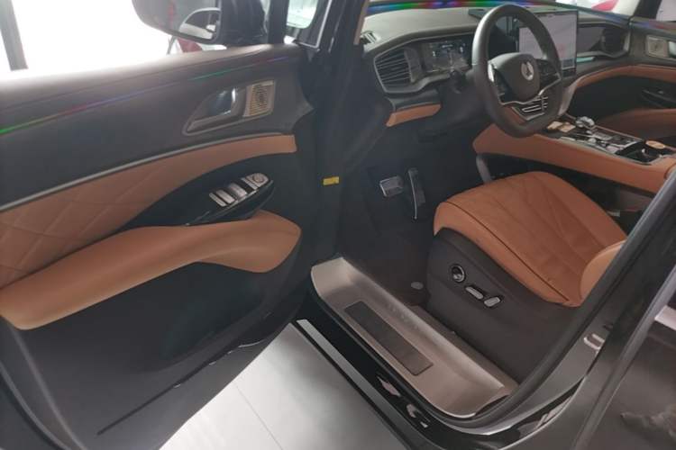 Used Denza D9 2024 DM-i 1050 Luxury Model Driver Seat