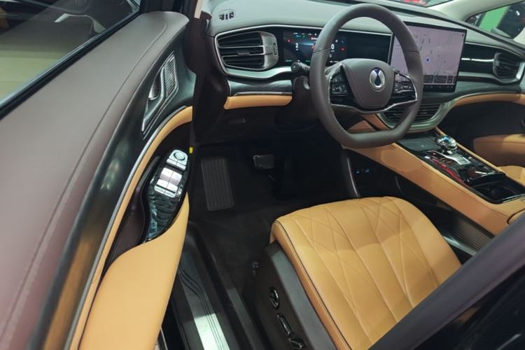 Used Denza D9 2024 DM-i 980 Four-Wheel Drive Prestige Model Driver Seat