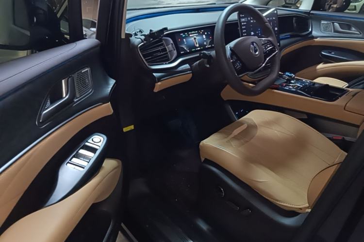 Used Denza D9 2024 DM-i 980 Four-Wheel Drive Prestige Model Driver Seat