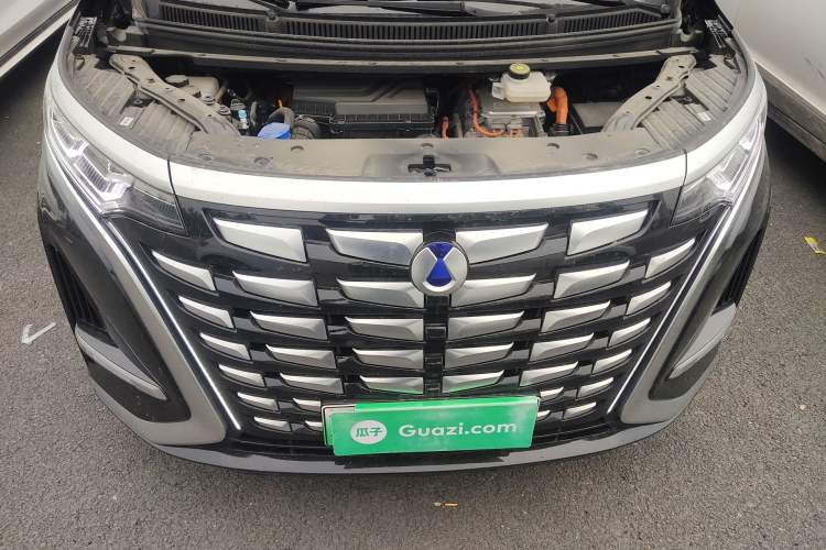 Used Denza D9 2024 DM-i 980 Four-Wheel Drive Prestige Model Engine Bay